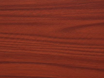 Acabado Caoba — veta de fibra de vidrio con apariencia de madera